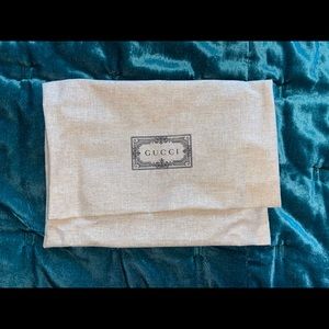 COPY - Gucci Burlap envelope dust bag